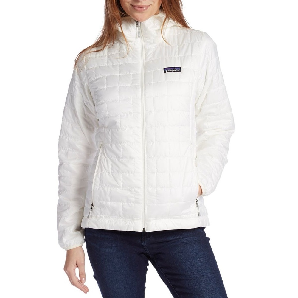 Patagonia Women's White Puffer Jacket